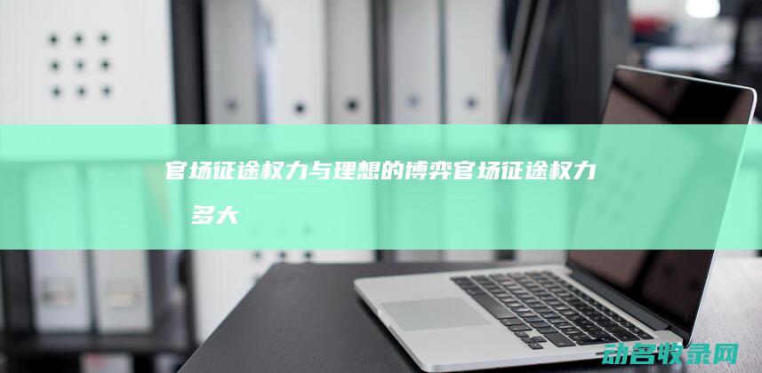 官场征途 权力与理想的博弈 (官场征途权力有多大)